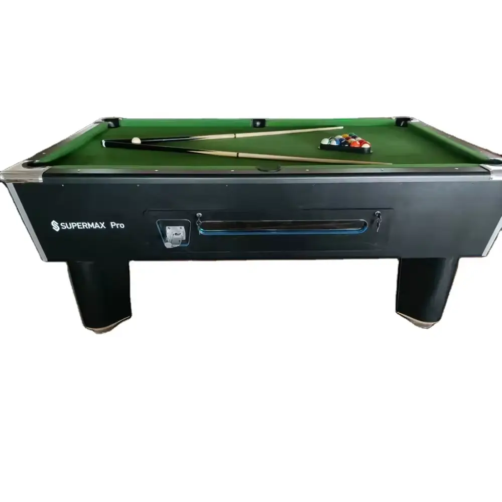  China Manufacturer Wholesale Commercial Adult 7/8 Foot Coin Operated Billiard Table