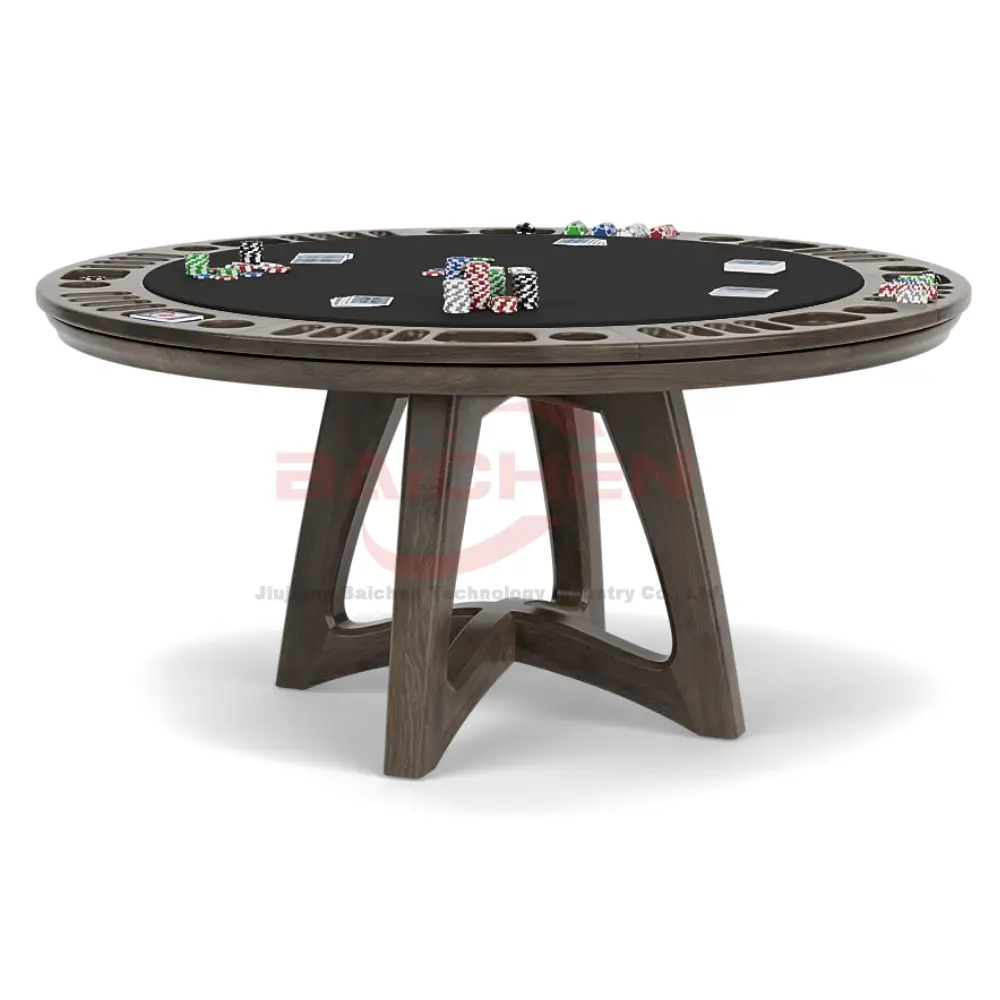 Economy Poker Table for Home Use - Durable Construction & Waterproof Surface BCP-06
