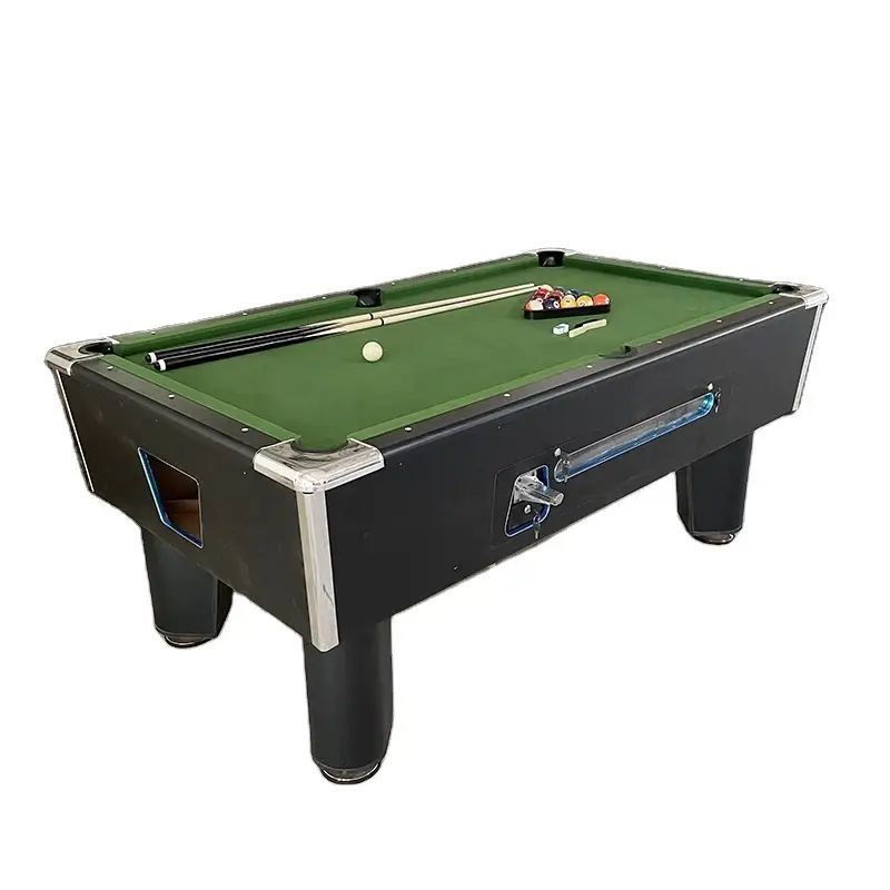 2025 hot selling slate pool table indoor game pool table coin operated pool table